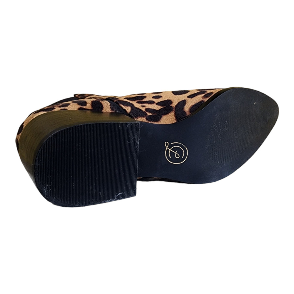 Chinese Laundry Finn Leopard Print Ankle Bootie Size 6.5 - Picture 9 of 11